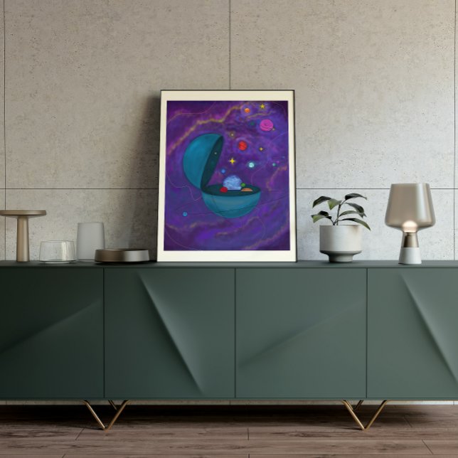 Minimalistisch Moderne Abstrakte Kunst Nr. 6 Poster (Von Creator hochgeladen)