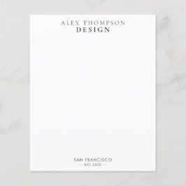 Minimalistisch Moderne Berufliche Business Station