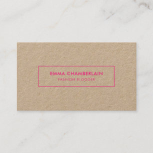 Minimalistisch Moderne Elegante Neon Business Card Visitenkarte