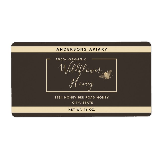 Minimalistisch Moderne Goldhhonigwanne (Vorne)