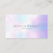 Minimalistisch Moderne Iridescent Beruflich