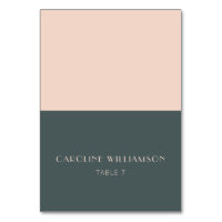 Minimalistisch Moderne Kunst-Déco Aquamarine Platz
