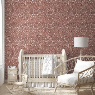 Minimalistisch Moderne schicke Rose Gold Glitzer M Tapete