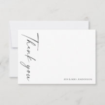 Minimalistisch Moderne Schwarz-weiße Hochzeit