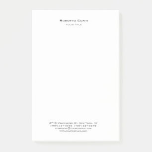 Minimalistisch Modernes Berufliches Kreatives Post-it Klebezettel