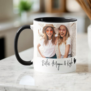 Minimalistisch Modernes Chic Best Friends BESTE FR Tasse