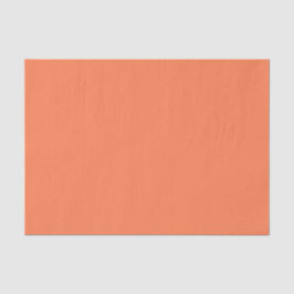 Minimalistisch-Modernes Coral Orange Seidenpapier