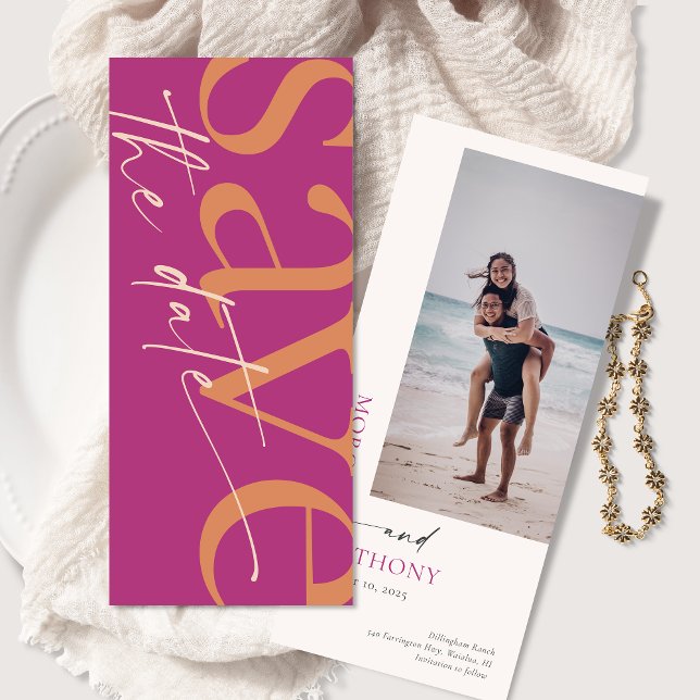 Minimalistisch Modernes Foto Magenta Orange (Von Creator hochgeladen)