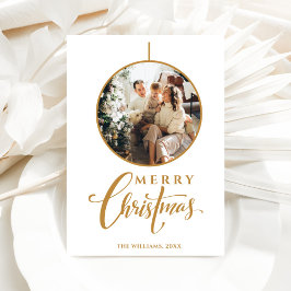 Minimalistisch Modernes Foto Weihnachten