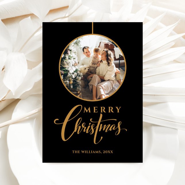 Minimalistisch Modernes Foto Weihnachten (Von Creator hochgeladen)