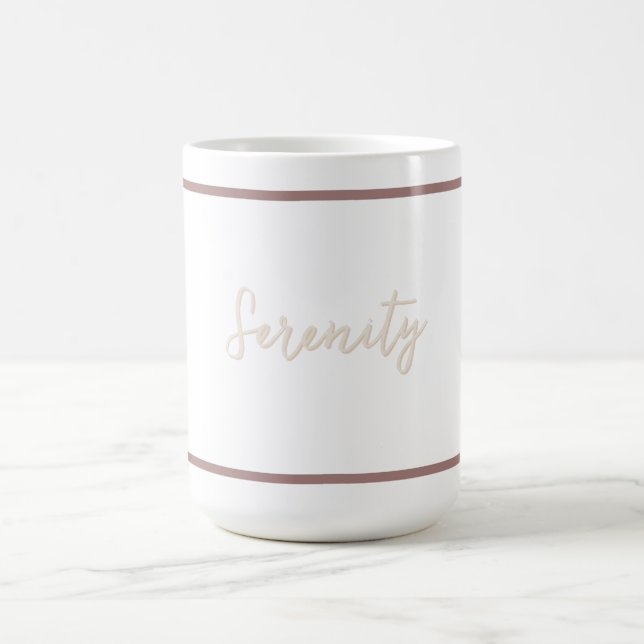 Minimalistisch Mutity Kaffeetasse (Mittel)