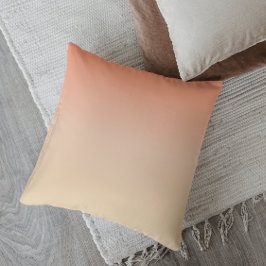 Minimalistisch Ombre Wüstendecke Kissen