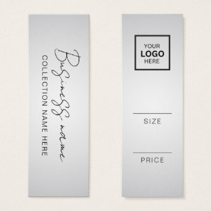 Minimalistisch Price Hang Tag Card