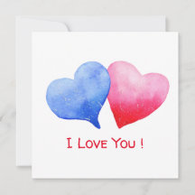 Minimalistisch Romantik I Liebe Postkarten