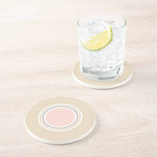 Minimalistisch rosa, geometrisch untersetzer