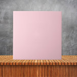 Minimalistisch rosa Schlichte Farbe Fliese<br><div class="desc">Minimalistisch rosa Schlichte Farbe</div>