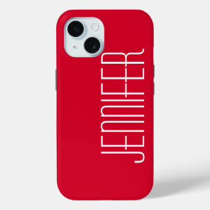 Minimalistisch Rot, Jumbo-Name title_seo2