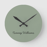Minimalistisch Sage Green Beruflich Simple