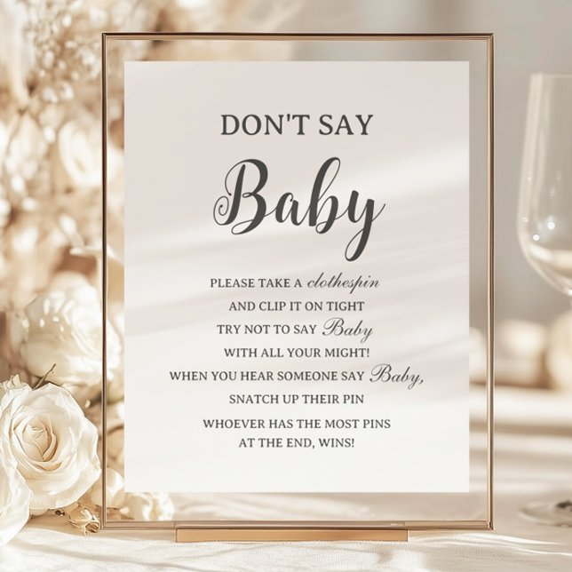 Minimalistisch Sage kein Baby Game (Von Creator hochgeladen)