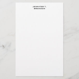 Minimalistisch Schlicht Modern Professionell Briefpapier