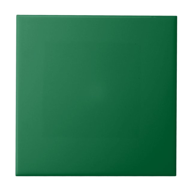 Minimalistisch schlichte grüne Farbe Fliese (Vorderseite)
