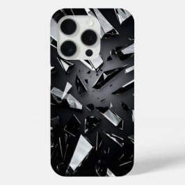 Minimalistisch Schwarz-Weiß-Moderne Monogram Case