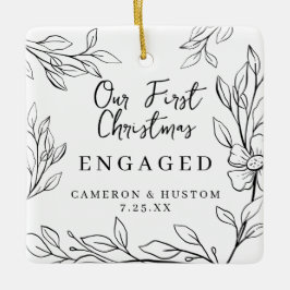 Minimalistisch Simple Stilvolle Personalisierte Ve Keramikornament