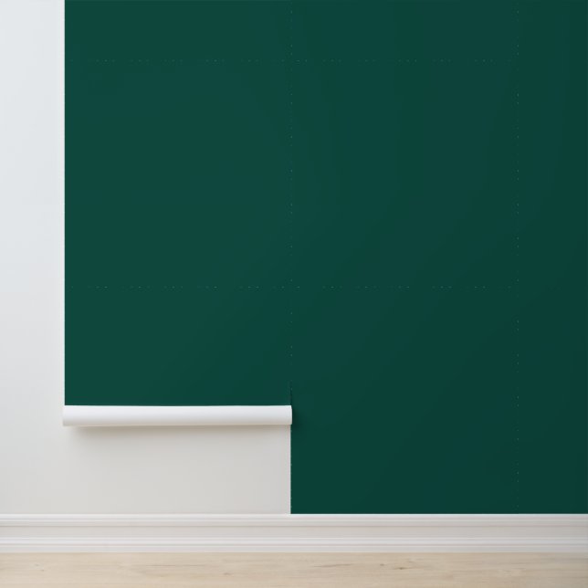 Minimalistisch smaragdgrün solide schlicht elegant tapete (Anwendung)