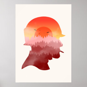 Minimalistisch Soldier Poster