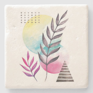 Minimalistisch Steinuntersetzer