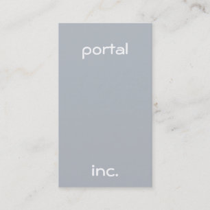 Minimalistisch und modern visitenkarte