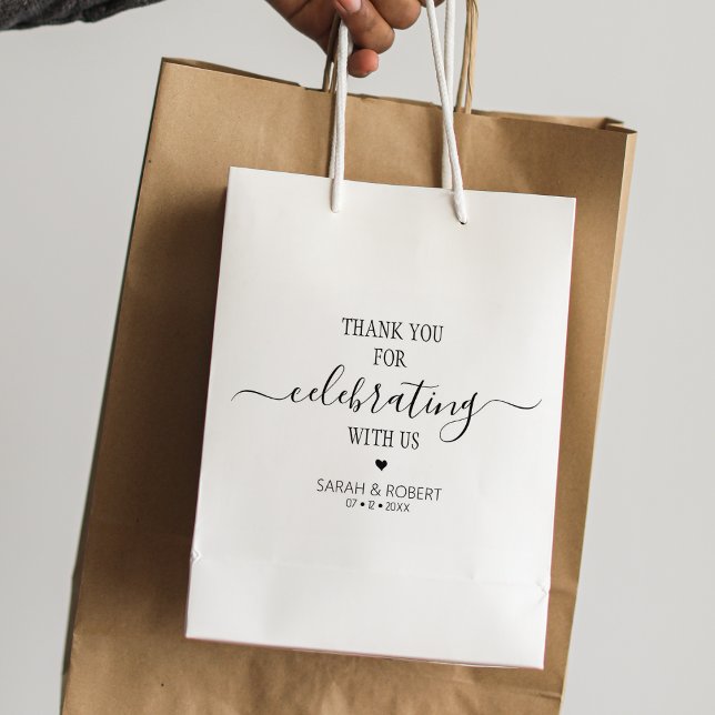 Minimalistisch vielen Dank, dass Sie mit uns gefei Gummistempel (Von Creator hochgeladen)