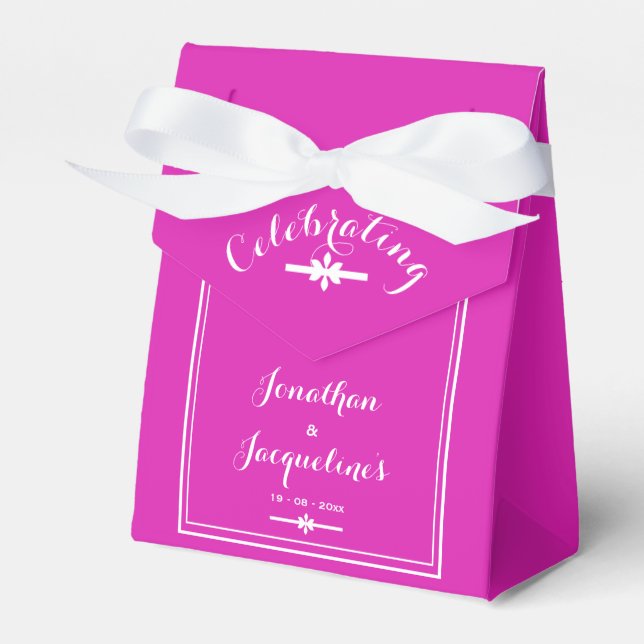 Minimalistisch Vielen Dank für Ihr Geschenk Script Geschenkschachtel (Vorderseite)