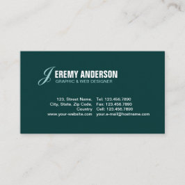 Minimalistisch Visitenkarte