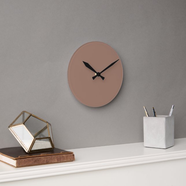 Minimalistische 2025-Farbsäulenuhr Runde Wanduhr (Büro)