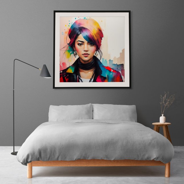 Minimalistische Abbildung Anime Poster (Von Creator hochgeladen)