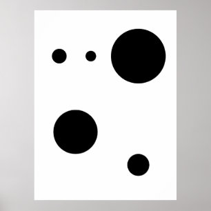 Minimalistische Abstrakte Circle Art Moderne Geo Poster
