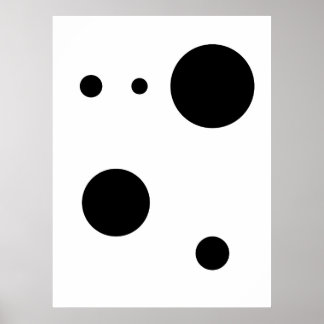 Minimalistische Abstrakte Circle Art | Moderne Geo Poster