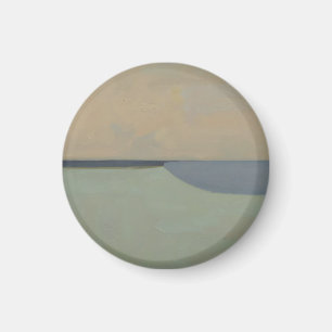 Minimalistische abstrakte Horizont-Weiche neutrale Magnet