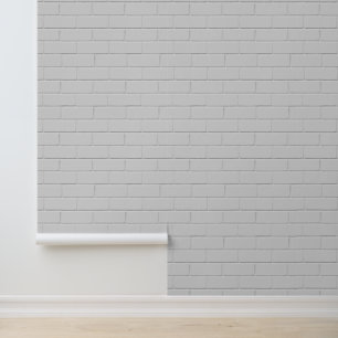 Minimalistische abstrakte Kreide-Weißziegelwand Tapete
