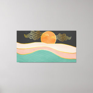 Minimalistische Abstrakte Natur, Leinwanddruck