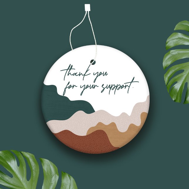 Minimalistische Abstrakte Verpackung Geschenkanhänger (Von Creator hochgeladen)