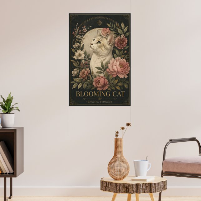 Minimalistische abstrakte Wandkunst Poster (Wohnzimmer 3)