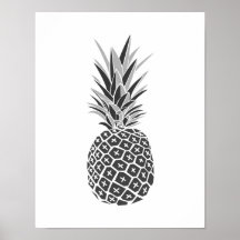 Minimalistische Ananas