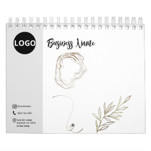 Minimalistische Anpassung: Schwarz und Weiß Kalender