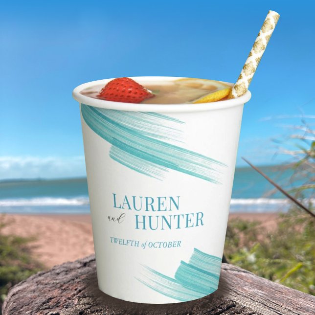 Minimalistische Aquarelle Pappbecher (Von Creator hochgeladen)