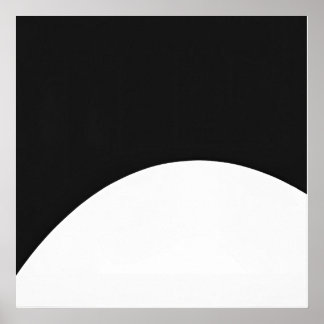 Minimalistische Arc - Moderne Abstrakte Kunst Poster