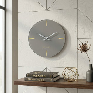 Minimalistische Architektur-Wanduhr - Modern Große Wanduhr
