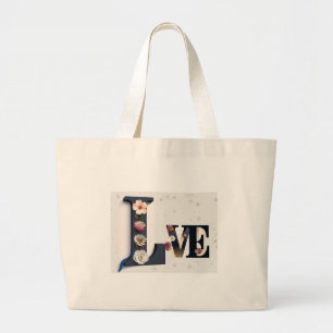 Minimalistische Ästhetik Leinwandtasche für den tä Jumbo Stoffbeutel