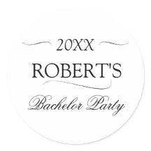 Minimalistische Bachelor-Partei